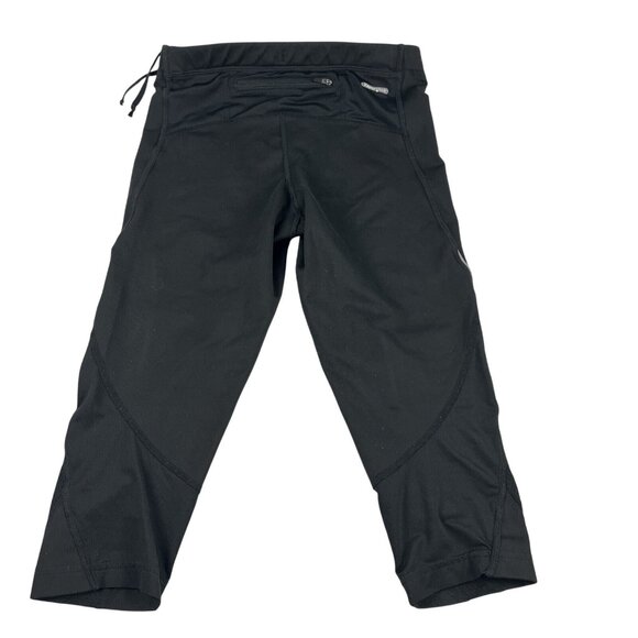 The North Face Womens Black Cropped Active Pants With Drawstring Waist S - Picture 5 of 7